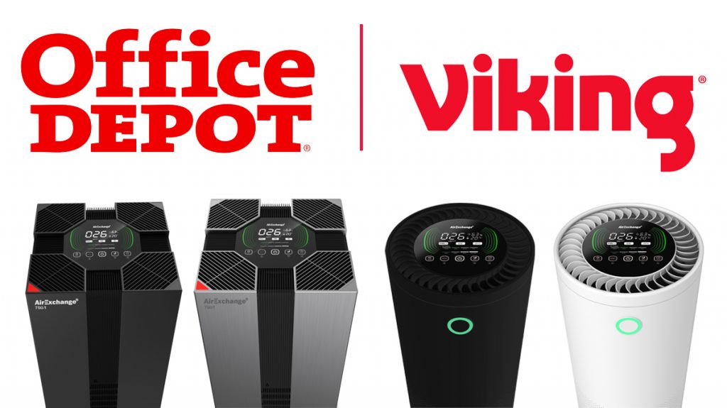 Lesen Sie mehr über den Artikel AirExchange® is ‘official partner’ van Office Depot® | Viking®